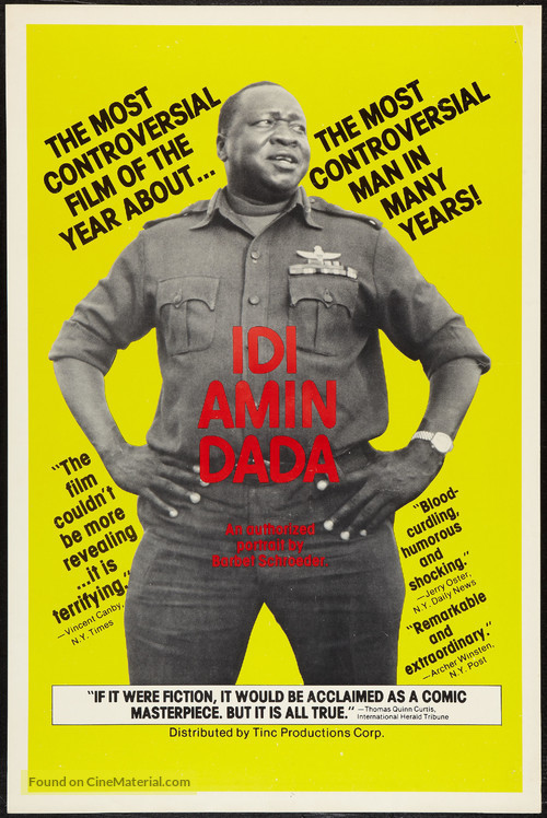 G&egrave;n&egrave;ral Idi Amin Dada: Autoportrait - Movie Poster