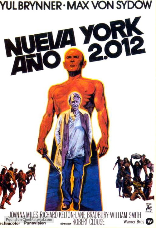 The Ultimate Warrior - Spanish Movie Poster