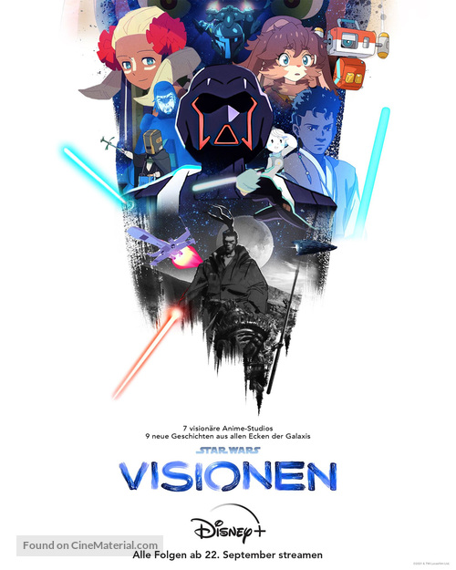 &quot;Star Wars: Visions&quot; - German Movie Poster
