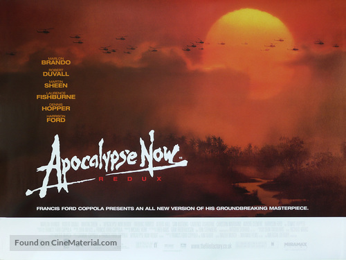 Apocalypse Now - British Movie Poster
