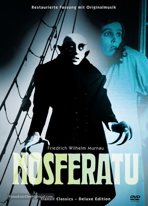 Nosferatu, eine Symphonie des Grauens - German DVD movie cover