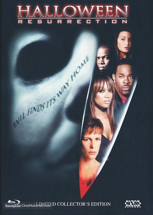 Halloween Resurrection - Austrian Blu-Ray movie cover