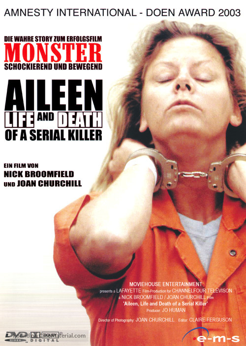 Aileen: Life and Death of a Serial Killer - German Movie Cover