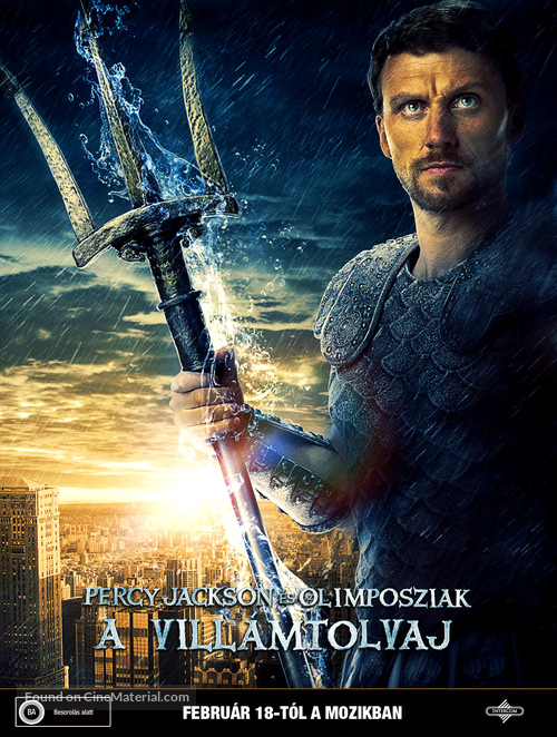 Percy Jackson &amp; the Olympians: The Lightning Thief - Hungarian Movie Poster