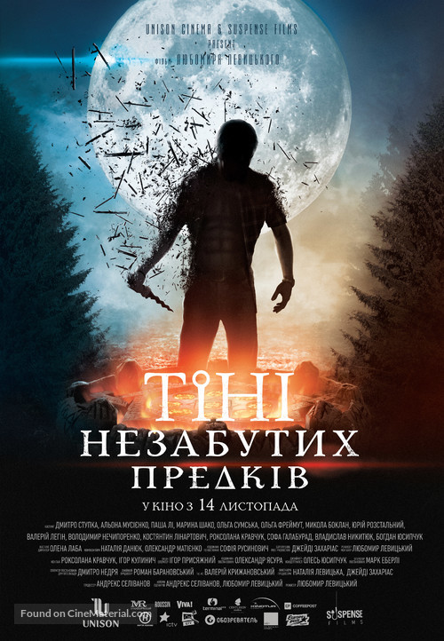 Unforgotten Shadows - Ukrainian Movie Poster