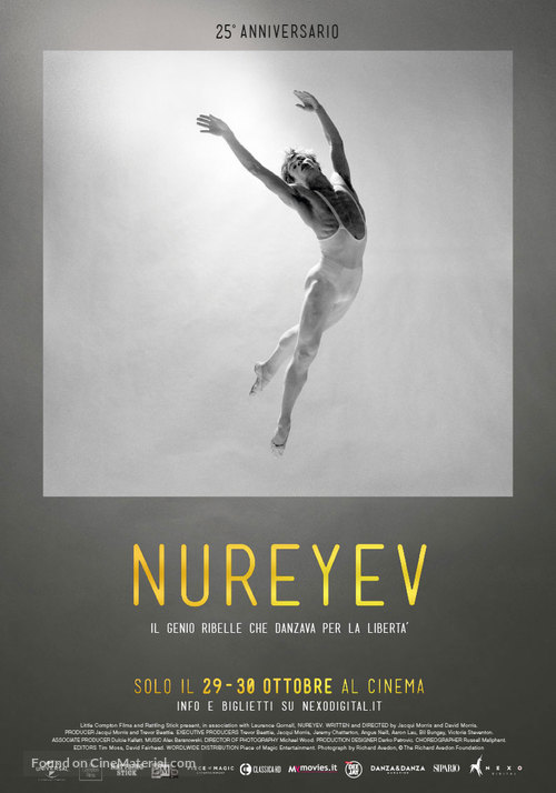 Nureyev - Italian Movie Poster