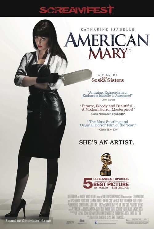 American Mary - Theatrical movie poster