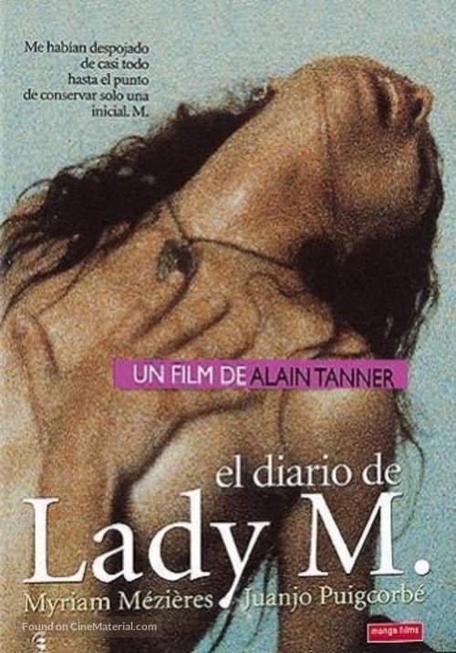 Le journal de Lady M - Spanish Movie Poster