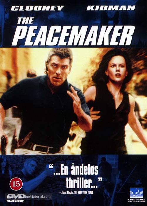 The Peacemaker - Danish DVD movie cover