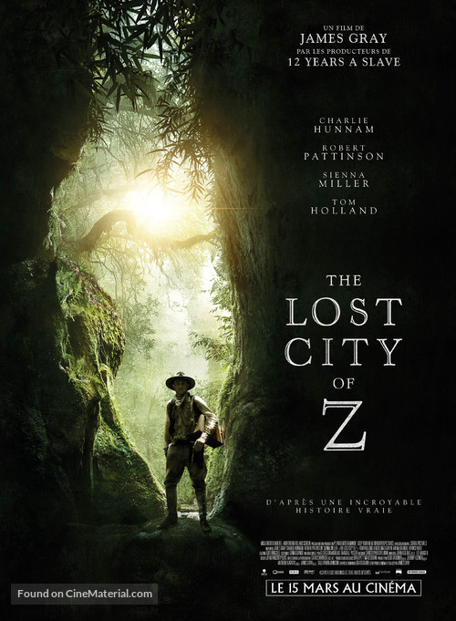 The Lost City of Z - French Movie Poster
