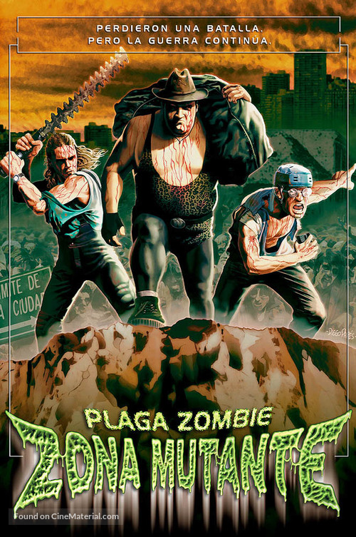 Plaga Zombie: Zona Mutante: Revoluci&oacute;n T&oacute;xica - Argentinian Movie Poster