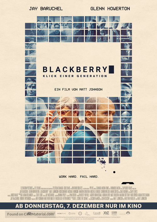 BlackBerry - German Movie Poster