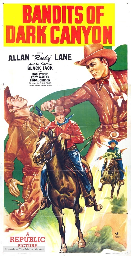 Bandits of Dark Canyon - Movie Poster