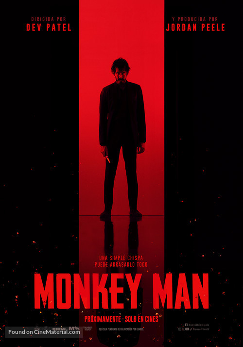 Monkey Man - Spanish Movie Poster