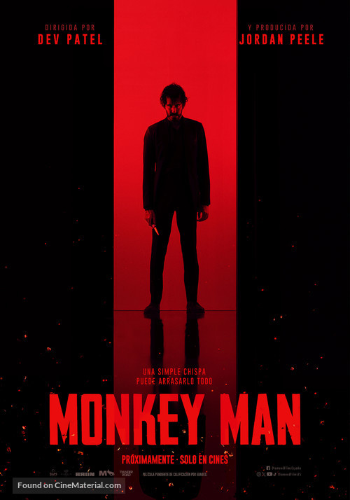 Monkey Man - Spanish Movie Poster