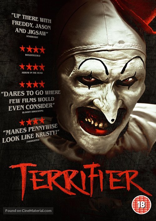 Terrifier - British Movie Cover