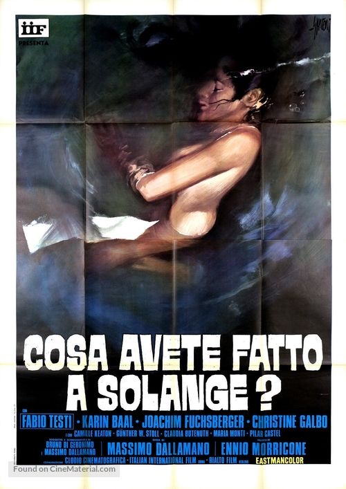 Cosa avete fatto a Solange? - Italian Movie Poster