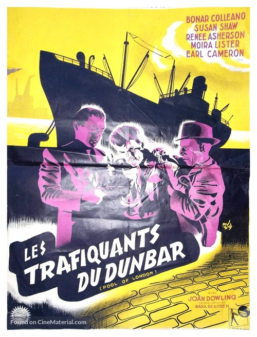 Pool of London - French Movie Poster