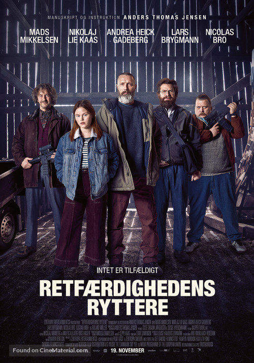 Retf&aelig;rdighedens ryttere - Danish Movie Poster