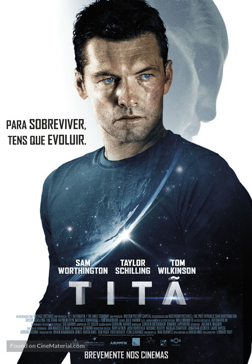 The Titan - Portuguese Movie Poster