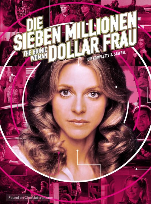&quot;The Bionic Woman&quot; - German DVD movie cover