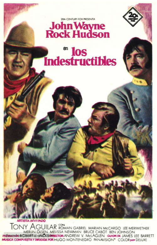 The Undefeated - Spanish Movie Poster