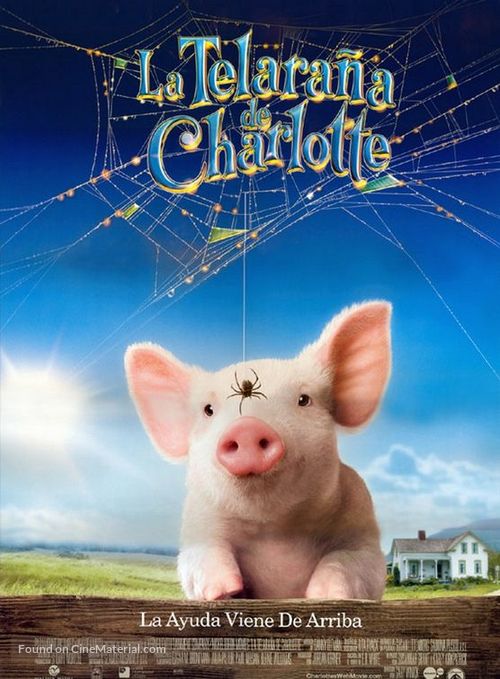 Charlotte&#039;s Web - Spanish Movie Poster