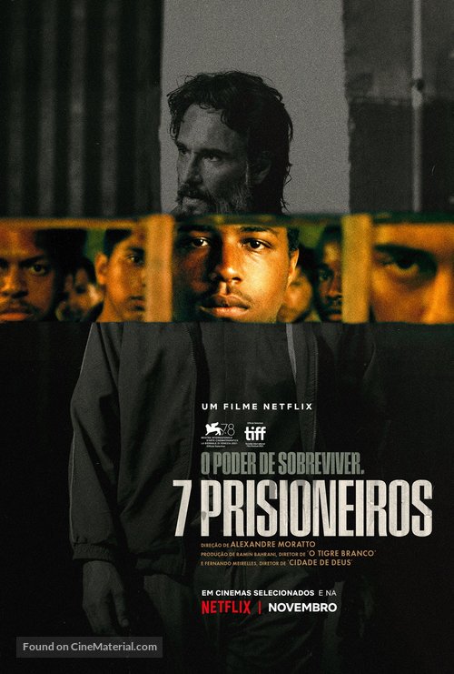 7 Prisioneiros - Brazilian Movie Poster