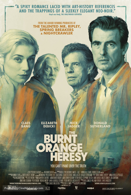 The Burnt Orange Heresy - Movie Poster