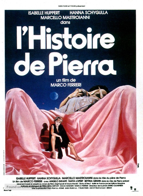 Storia di Piera - French Movie Poster