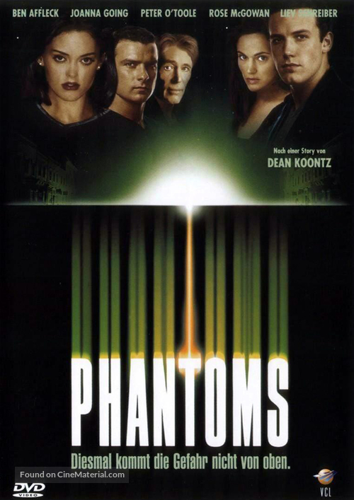 Phantoms - German DVD movie cover