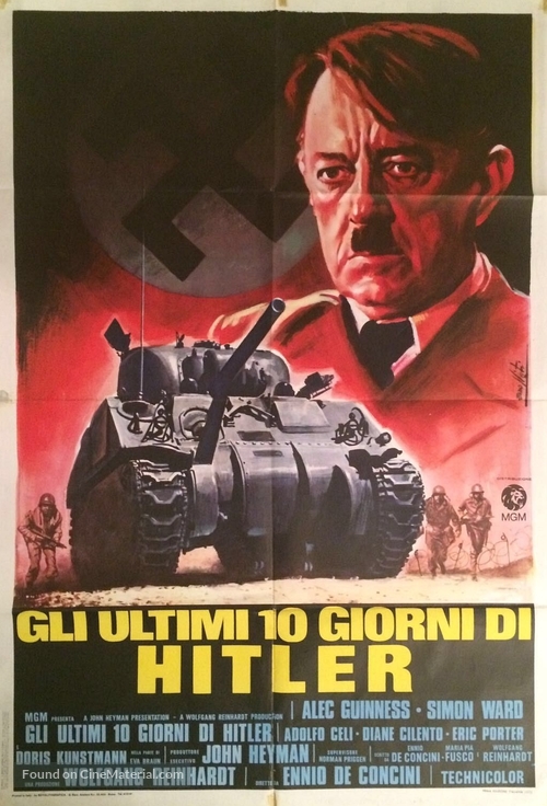 Hitler: The Last Ten Days - Italian Movie Poster