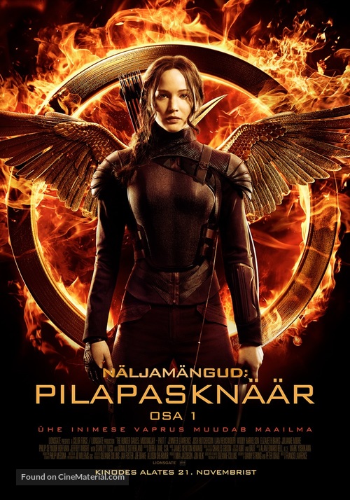 The Hunger Games: Mockingjay - Part 1 - Estonian Movie Poster