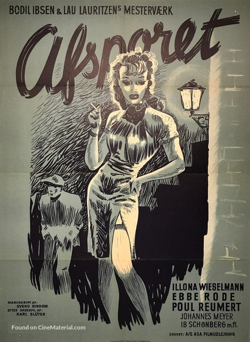 Afsporet - Danish Movie Poster