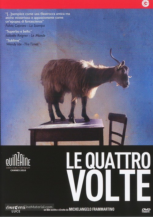 Le quattro volte - Italian DVD movie cover