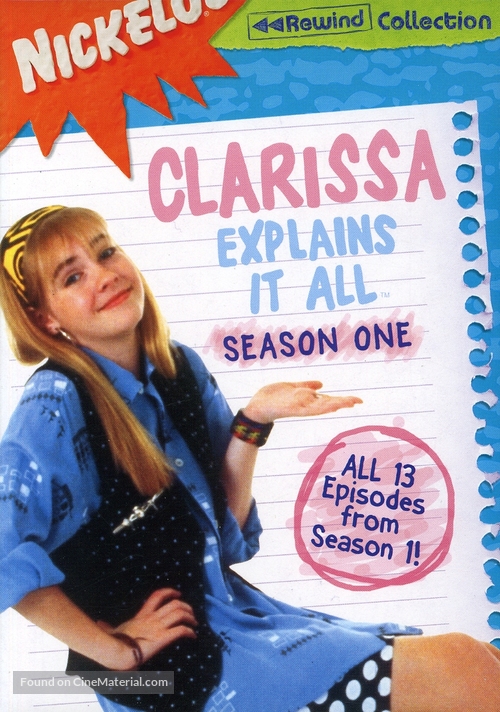 &quot;Clarissa Explains It All&quot; - DVD movie cover
