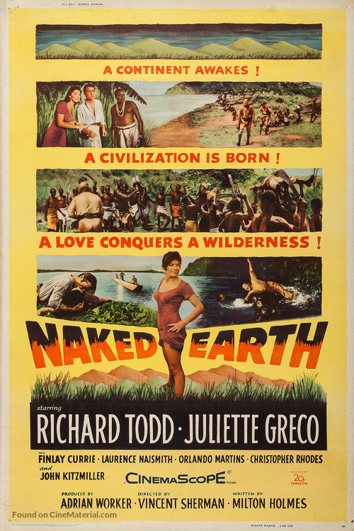 The Naked Earth - Movie Poster