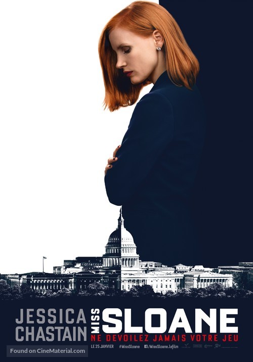 Miss Sloane - French Movie Poster