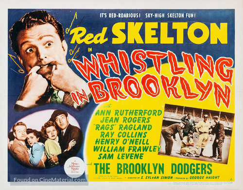 Whistling in Brooklyn - Movie Poster