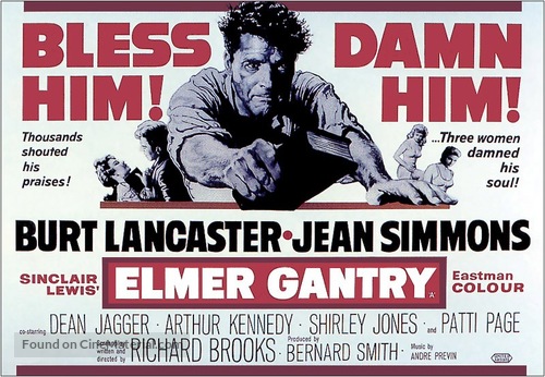 Elmer Gantry - Movie Poster
