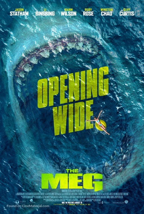 The Meg - Canadian Movie Poster