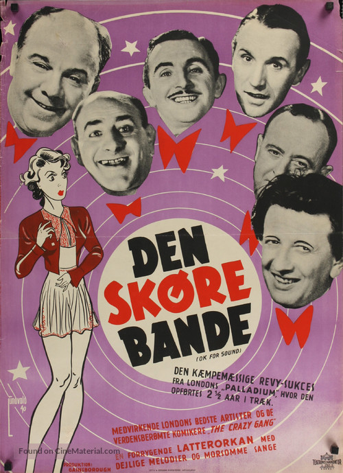 Okay for Sound - Danish Movie Poster