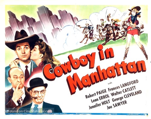Cowboy in Manhattan - Movie Poster
