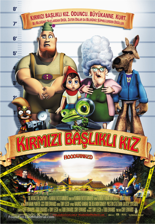 Hoodwinked! - Turkish Movie Poster