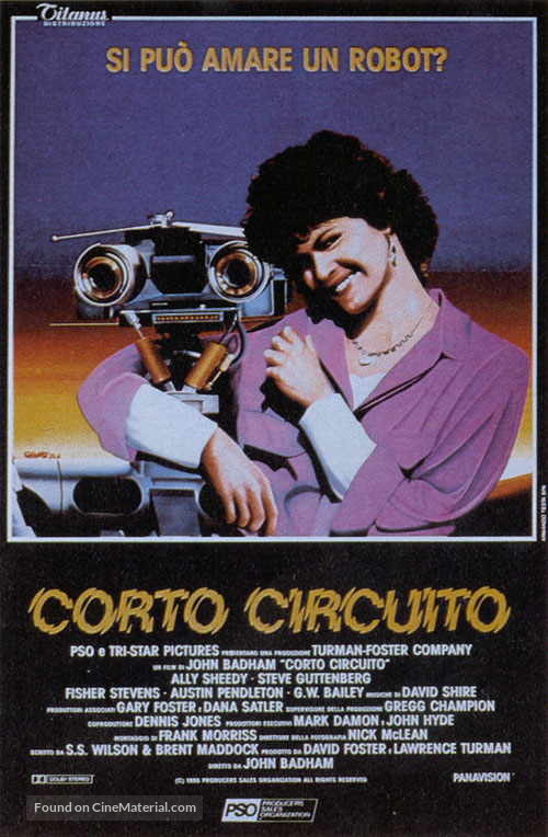 Short Circuit - Italian Movie Cover