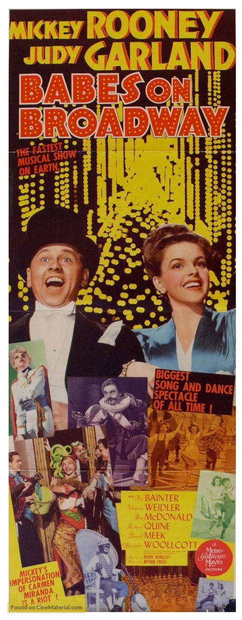 Babes on Broadway - Movie Poster