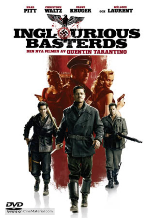Inglourious Basterds - Swedish DVD movie cover