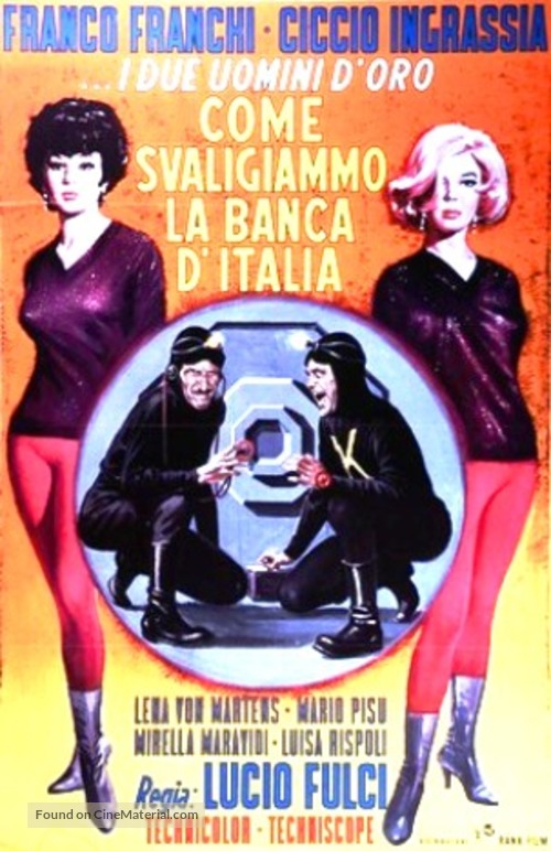 Come svaligiammo la banca d&#039;Italia - Italian Movie Poster