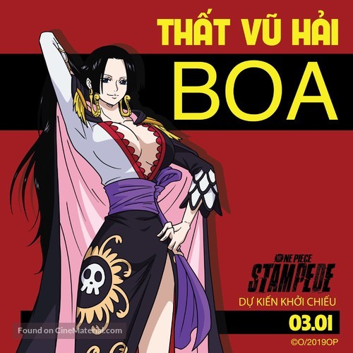 One Piece: Stampede - Vietnamese poster
