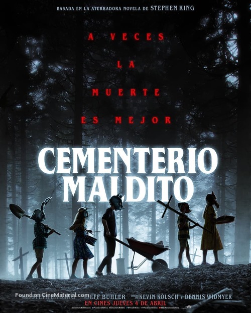 Pet Sematary - Mexican Movie Poster